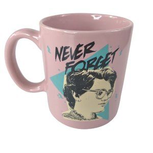 Stranger Things Barb Netflix Official Loungefly Never Forget Coffee Mug Cup Pink